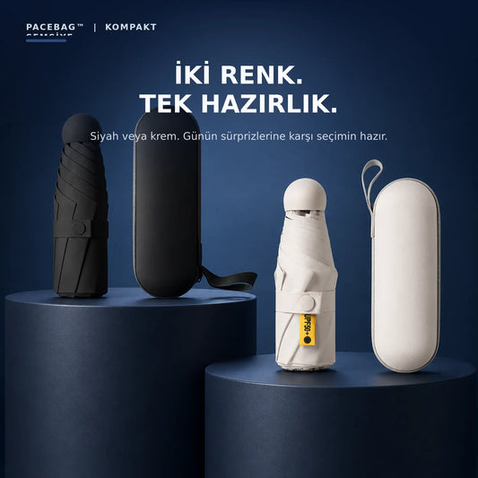 PaceBag™ Pocket – Kompakt Şemsiye